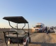 ארבעה צעירים נפצעו בהתהפכות רכב גולף בשדות במושב בית חלקיה