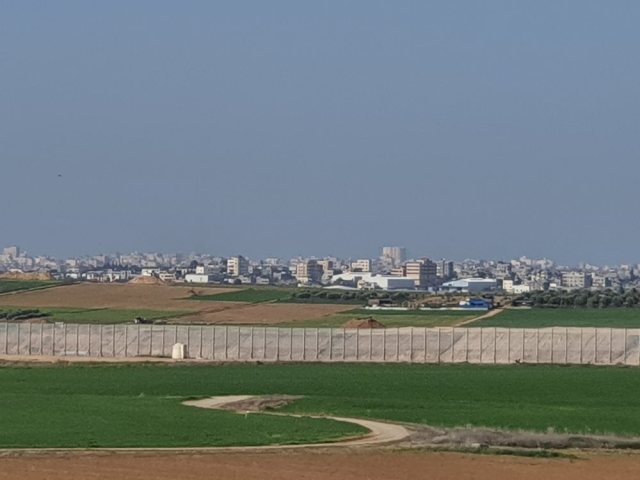 גבול רצועת עזה צילום אלדה נתנאל