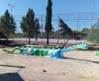 תושבי נחלה הקימו פינת משחק וישיבה קהילתית במסגרת הקול הקורא לאיכות הסביבה